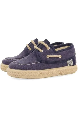Gioseppo Espadrilles Couleur Bleu Marine Style Nautique ET DÉTAILS en Jute pour GARÇON ET Fille ELLENTON