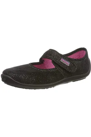 Fischer Fischer Nina Chaussons Bas, Noir (Schwarz 222), 35 EU