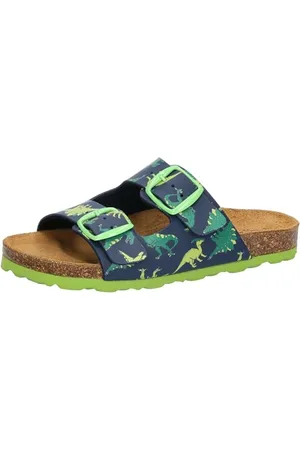 LICO Bioline Universe Mules, Bleu Marine, Vert et Bleu, 32 EU