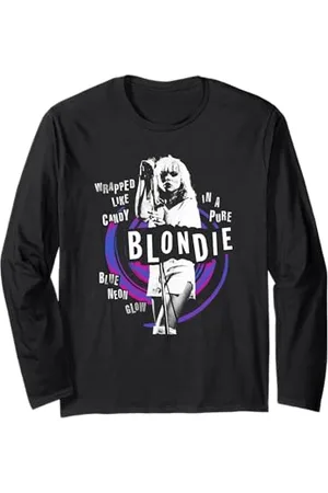 Blond Amsterdam Punk Wrapped Like Candy Vintage Band Manche Longue