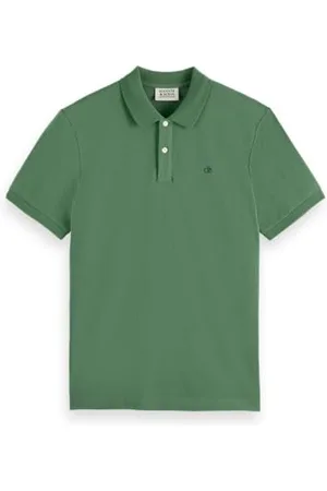 Scotch&Soda Seasonal Core-Logo Pique Polo, , L Hommes