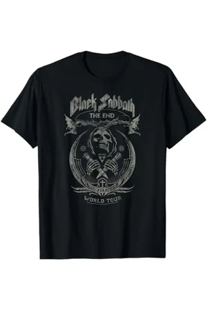 Black Sabbath Iconic The End World Tour Graphique T-Shirt