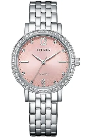 Citizen Femmes Analogique Automatique Japonais Montre avec Bracelet en Acier Inoxydable EL3100-55W