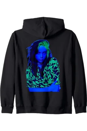 Billie Eilish Music Portrait - Progressive Indie-Pop Soul Sweat à Capuche