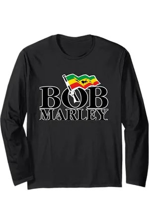 Bob Marley Personne emblématique Reggae Inspiré Chill Manche Longue