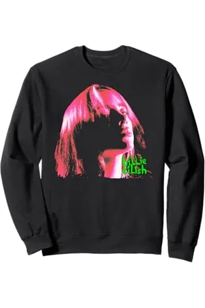 Billie Eilish Impresion d’art emblématique de la musique pop Sweatshirt