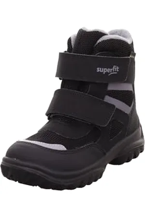 Superfit Snowcat Botte de Neige, Noir/Gris, 22 EU Large