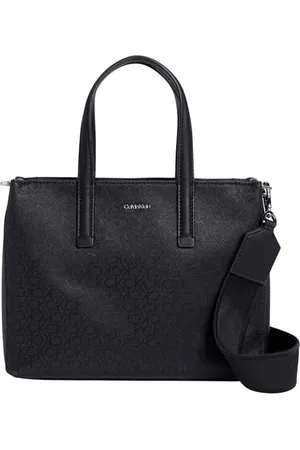 Calvin Klein Cabas Sac Femme Must Mono Petit, Noir (Ck Black), Taille Unique
