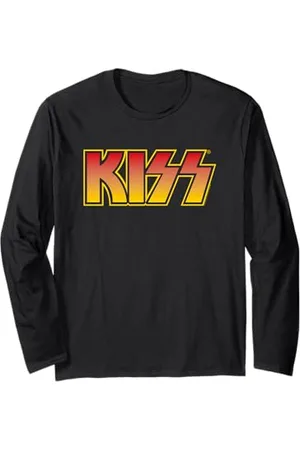 Kiss Iconic Logo Hommage Heavy Metal musique Cadeau Manche Longue