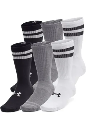 Under Armour Mixte UA Essential 6pk Crew Socks