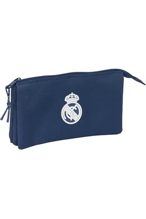 Safta Real Madrid - Trousse Triple pour Enfant, idéale pour Les Enfants d