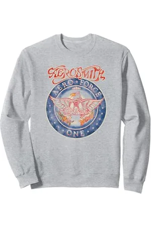 Aerosmith Vintage Aero Force One Eagle Music Band Artwork Sweatshirt