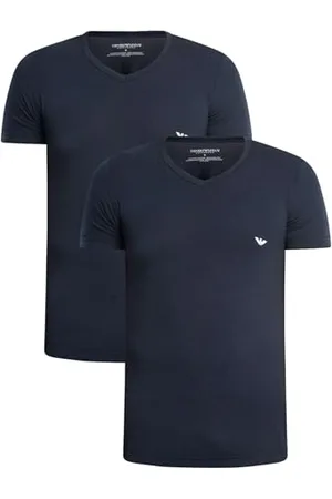 Emporio Armani 2-Pack T-Shirt V Neck, , XL Homme