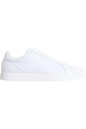 Calvin Klein Baskets Cupsole Femme Basses, Blanc (Triple Bright White), 40