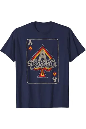 Aerosmith Ace of Spades Music Band Card Game Design T-Shirt