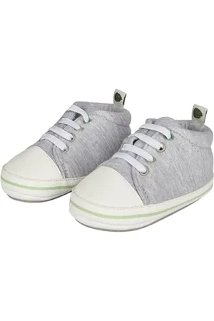 Sterntaler Bébé garçon Baby Schuhe Rexi Grau Mocassin, , 20 EU
