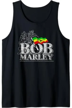 Bob Marley Musique emblématique Reggae Old School Style Débardeur