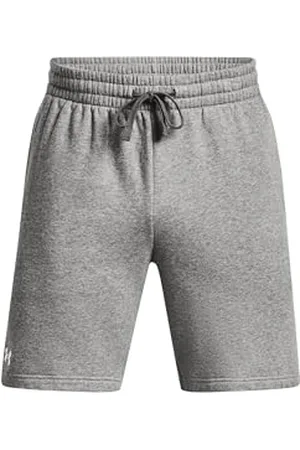 Under Armour Unter Armour Homme UA Rival Fleece Short, short running homme, short polaire confortable avec poches et ceinture côtelée, short homme en polaire