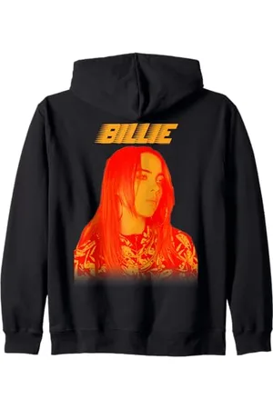 Billie Eilish Musique moderne Portrait Indie Pop Présent Sweat à Capuche