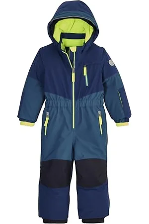Killtec FISW 36 MNS ONPC Ski/Combinaison de Neige avec Capuche, Ocean, 110 cm/116 cm Mixte bébé