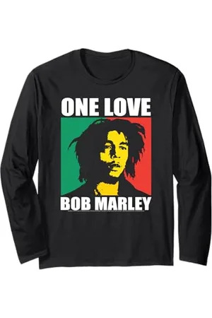 Bob Marley One Love Reggae Tribute pour les amateurs de ska Manche Longue