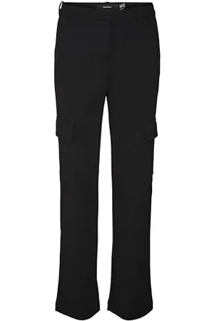 VERO MODA Bestseller A/S Vmzamira Mr Straight Cargo Pant GA Noos Pantalons, , XL / 34L Femme