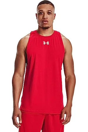 Under Armour Homme UA Baseline Cotton Tank Top, débardeur homme au séchage rapide, débardeur sport pour basketball ou football, débardeur coton avec logo