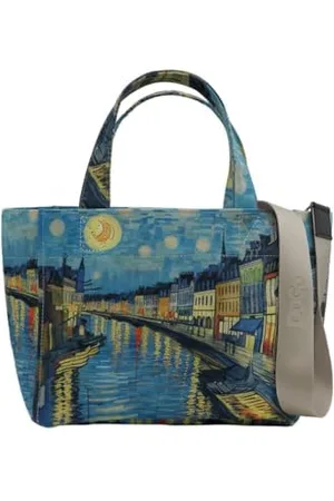 Dogo Femme Vegan Medium Tote Bag - Sea Sparkles Motif