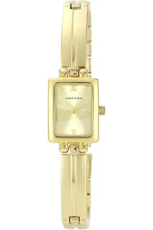 Anne Klein Montre-bracelet dorée pour femme, 10/5404CHGB