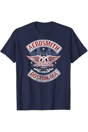 Aerosmith Boston Pride Rock Band Musique Oeuvre T-Shirt