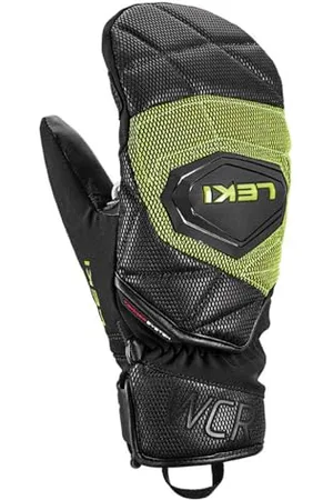 Leki HS WCR Coach 3D Junior Mitt Noir/Jaune – 4