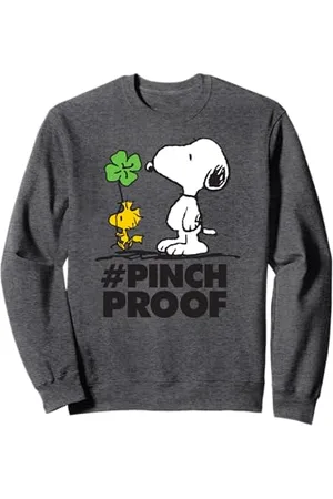 Peanuts Snoopy Trèfle St Patrick Anti-pincement Sweatshirt