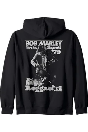 Bob Marley Live in Hawaii 78 Musique Reggae classique Sweat à Capuche