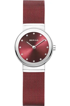 Bering Damen Uhr Quarz Movement - Classic Collection mit Edelstahl und Saphirglas 10126-XXX Armbandsuhren - , 26
