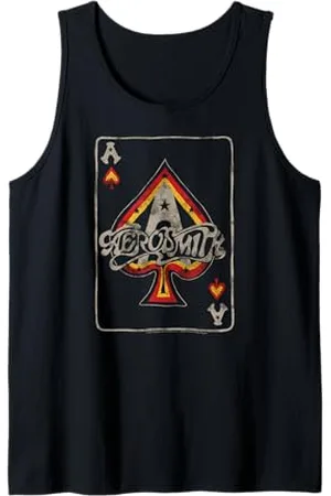 Aerosmith Ace of Spades Music Band Card Game Design Débardeur