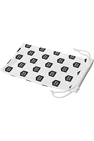 Bonamaison Imprimé Numériquement Lunettes Étui avec Cordon ​de Serrage, 100% Coton, Sac Lunettes, Pochette à Lunettes, 1 Pièce, Taille: 11x19 Cm