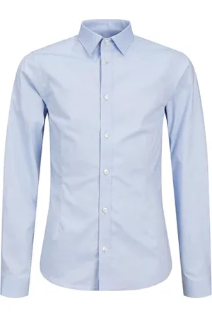JACK & JONES Jprparma T-Shirt L/S Jr STS Chemise, , 140 cm Garçon