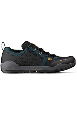 Fizik Mixte X2 Terra Ergolace Chaussures de Cyclisme VTT, Bleu Sarcelle/Noir, 39 EU