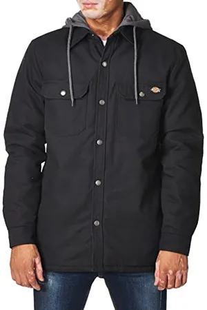 Dickies Fleece Hooded Duck Shirt Jacket with Hydroshield Vêtements d