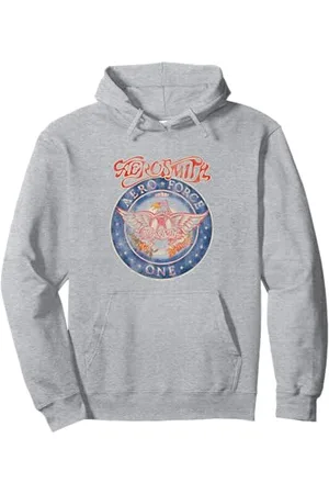 Aerosmith Vintage Aero Force One Eagle Music Band Artwork Sweat à Capuche