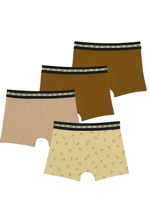 Dim Garçon Fashion Coton Stretch X4 Boxer, , 12 Ans EU