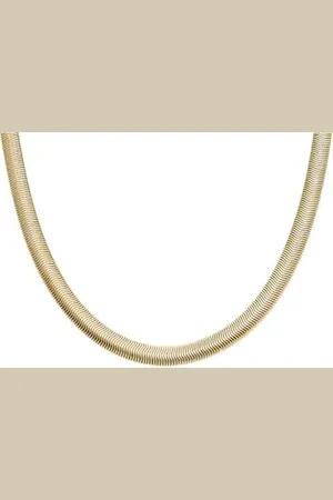Skagen Collier moderne en acier inoxydable doré SKJ1866710 pour femme, taille unique, Acier inoxydable, Pas de gemme