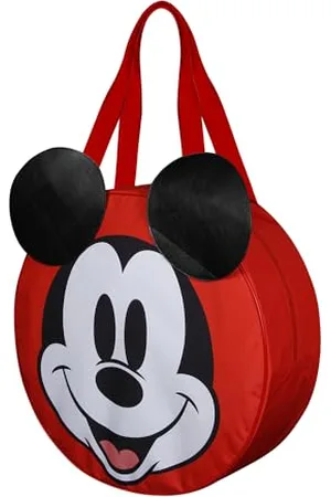 Disney Mickey Mouse Face-Sac de Plage Jumbo, , 53 x 50 cm, Capacité 42 L