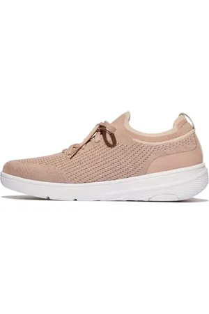 FitFlop Femme Super-q Knit Slip-on Laced Sneakers Basket, , 38 EU