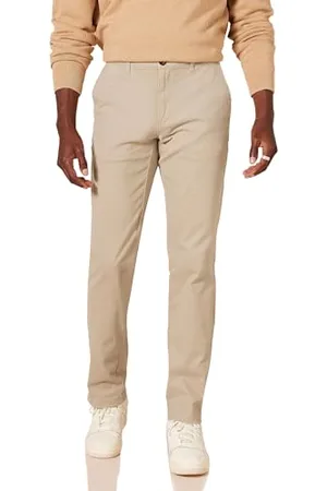 Amazon Pantalon chino extensible, style décontracté, coupe classique Homme, , 32W / 30L