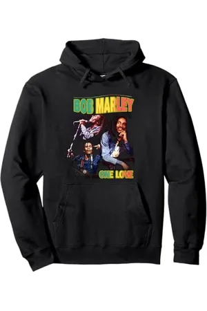 Bob Marley Image emblématique reggae classique Sweat à Capuche