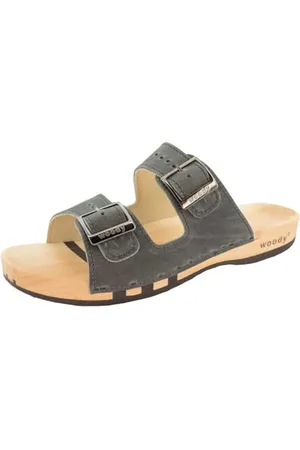 Woody Max Clog Mules en Jean pour Homme, Taille 41 EU, , 41 EU