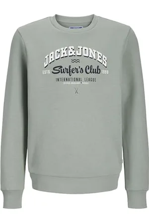 JACK & JONES Jjelogo Sweat Crew 2 Col 24/25 Noos Mni Garçon Maillot de survêtement, , 128