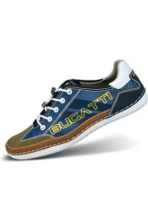 Bugatti Homme Baskets décontractées à la Mode avec détails de Logo et Semelle Flexible, , 45 EU