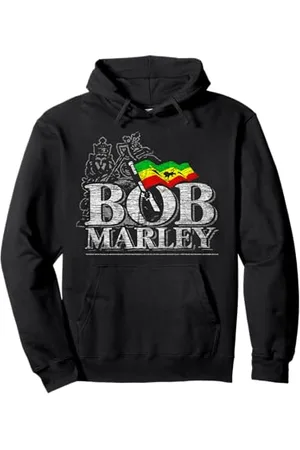 Bob Marley Musique emblématique Reggae Old School Style Sweat à Capuche